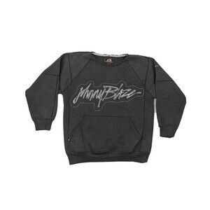 Vintage 90s Johnny‎ Blaze Big Spellout Logo Pullover Sweatshirt Method Man